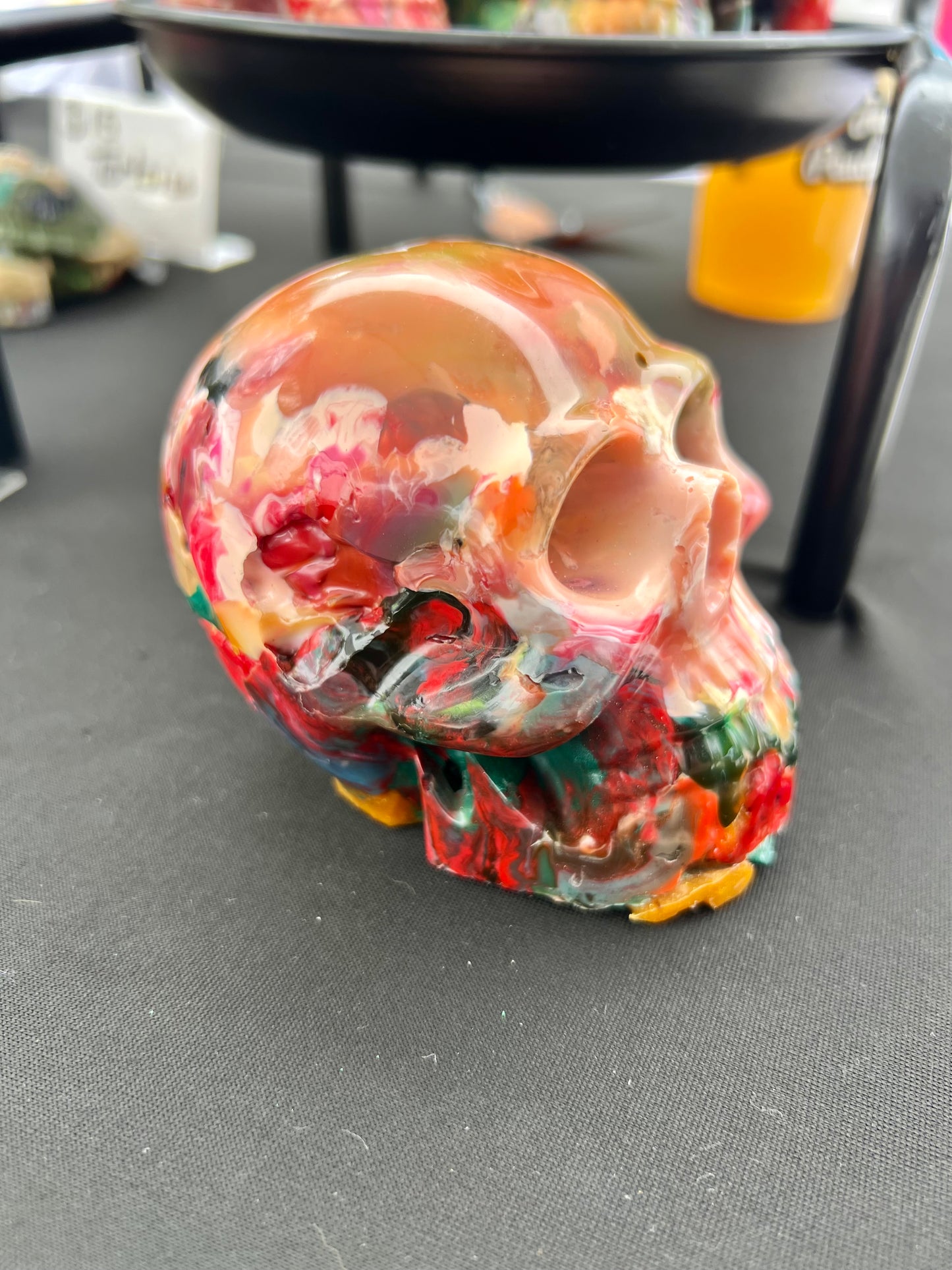 Rose Garden Skull - Recycled Plastic