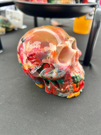 Rose Garden Skull - Recycled Plastic