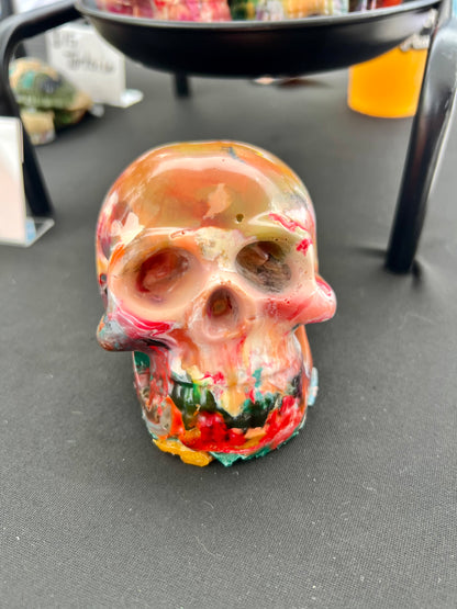 Rose Garden Skull - Recycled Plastic