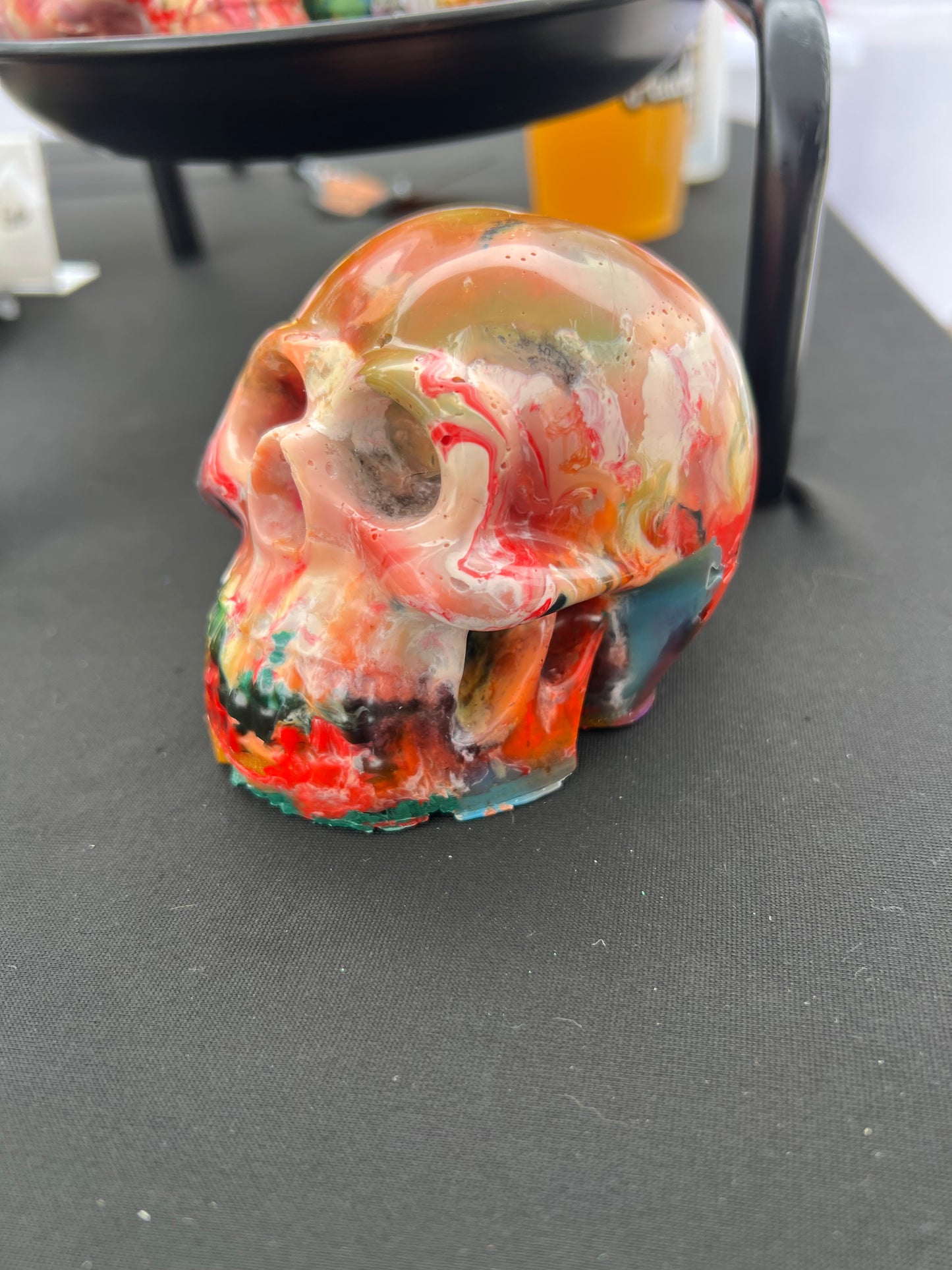 Rose Garden Skull - Recycled Plastic