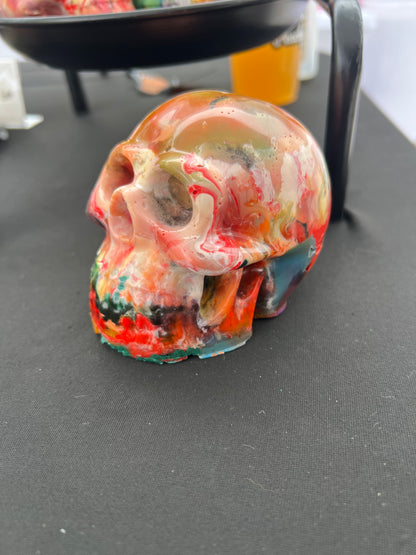 Rose Garden Skull - Recycled Plastic