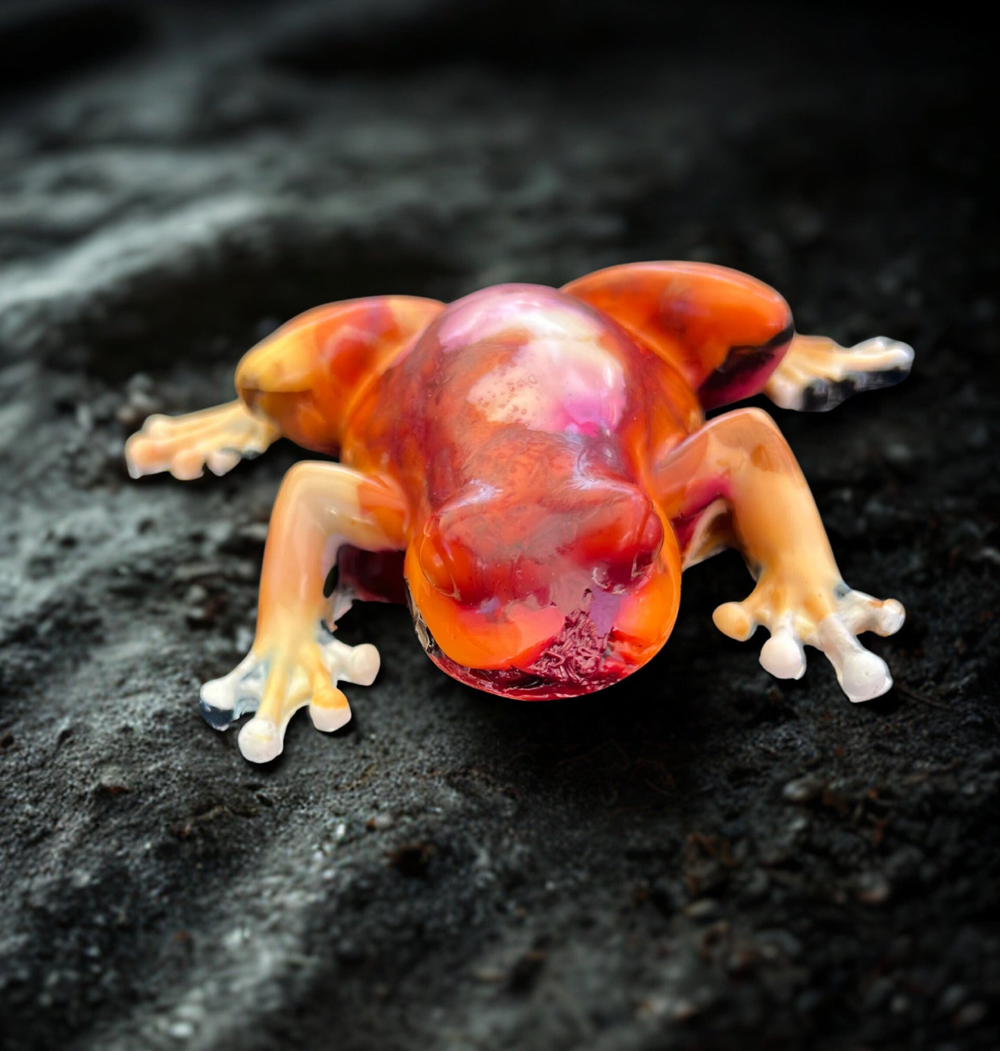 Petri Dish Frog (recycled PLA filament)