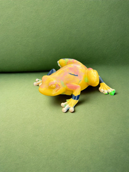 Lemon Bubblegum Frog (recycled PLA filament)