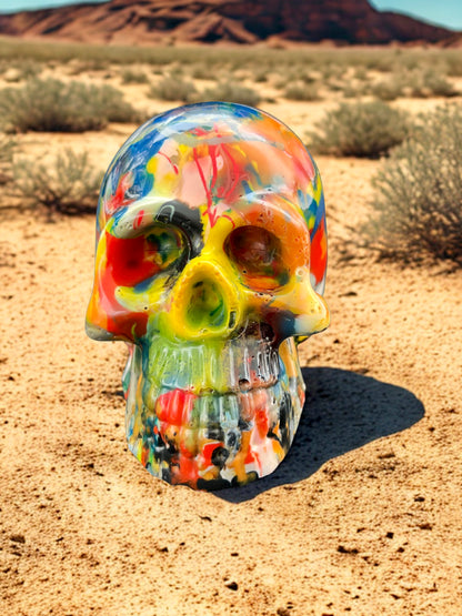 Panama Party Bus Skull - Recycled plastic